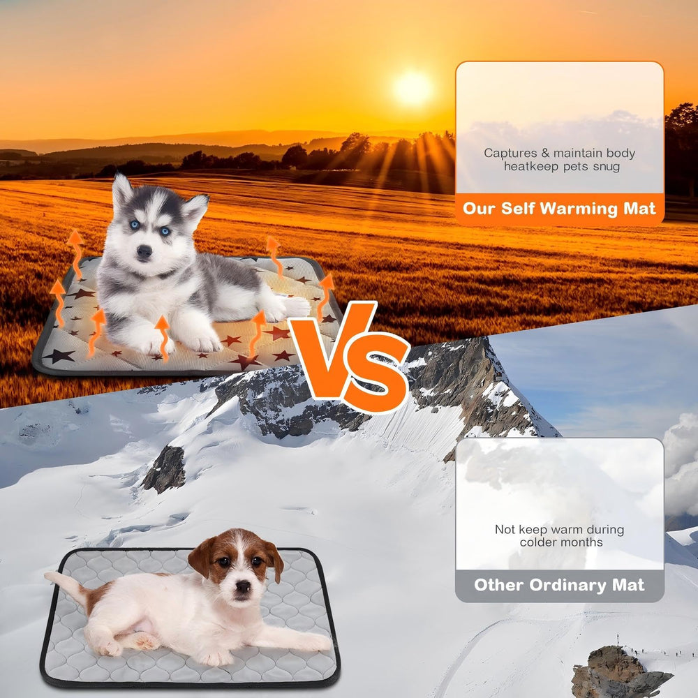 Namalu self-warming pad with anti-slip bottom keeps pets in place