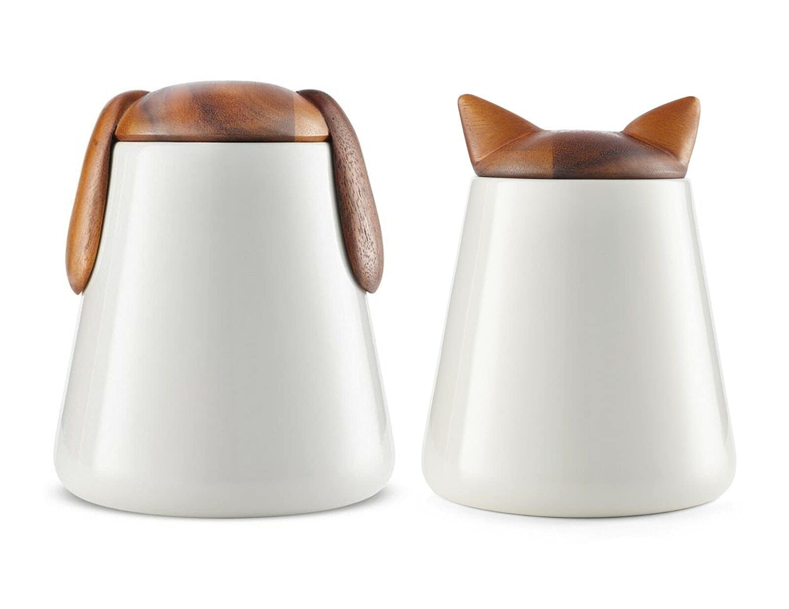 Nambe porcelain base offers smooth, odor-resistant surface for daily use.