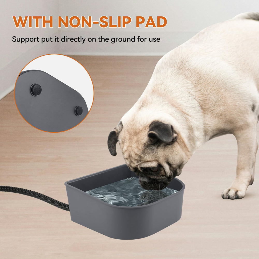 NAMSAN anti bite line helps deter chewing near the heater.