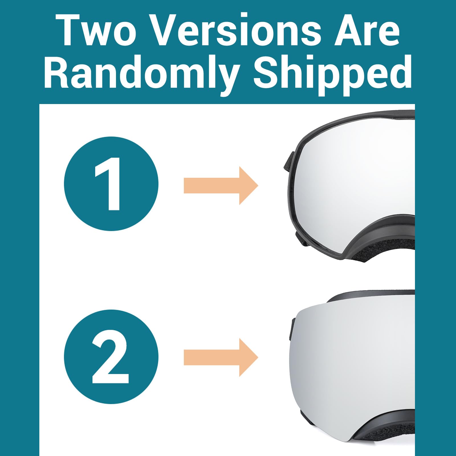 NAMSAN dog goggles reflective silver lens reduces glare on sunny days