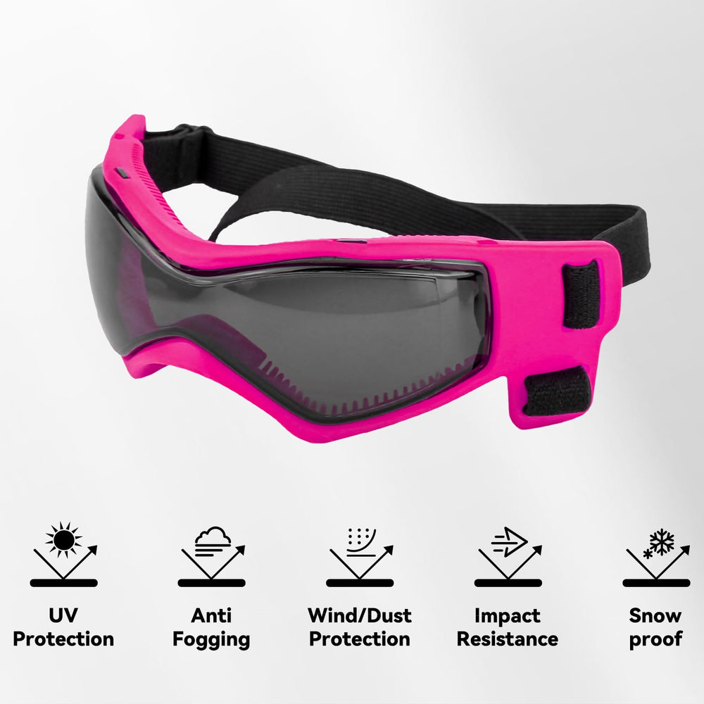 NAMSAN dog sunglasses adjustable straps customize fit for comfort