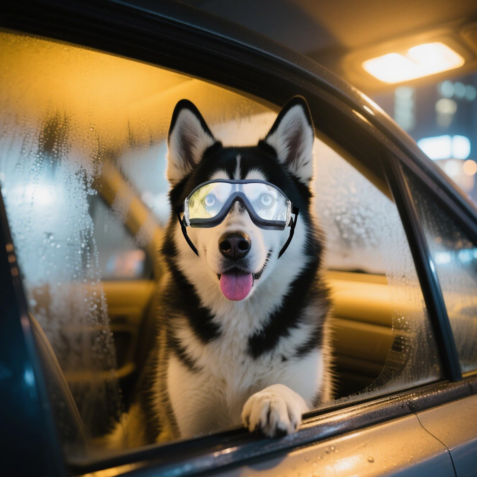 NAMSAN dog sunglasses size-fit focus for medium to large breeds