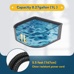 NAMSAN water bowl hanging option for cages and rails