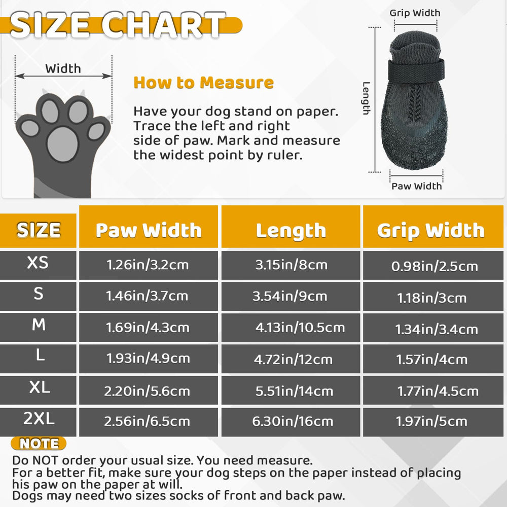 Nanaki large dog socks knit fabric enabling easy on and off.