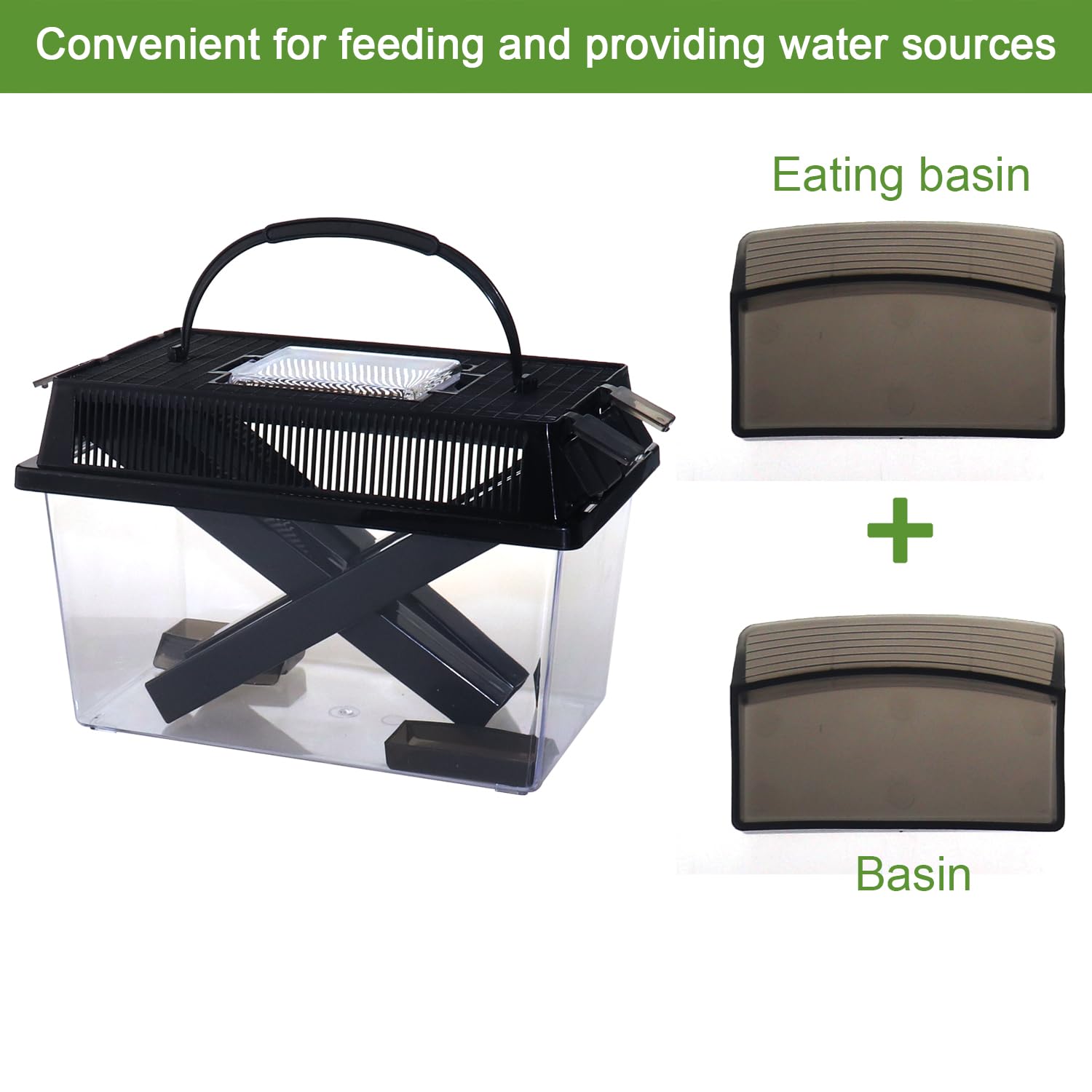 NANEEZOO Cricket Keeper hiding tube interior supports natural retreat behavior.