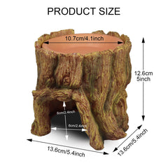NANEEZOO Reptile Hide Cave interior shelter space for restful basking