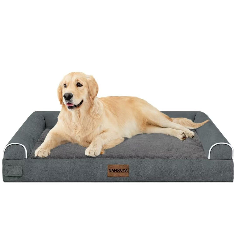 NANUYA non-slip bottom keeps the bed steady on slippery floors