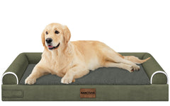 NANUYA orthopedic egg-crate foam close-up highlighting joint-supporting comfort