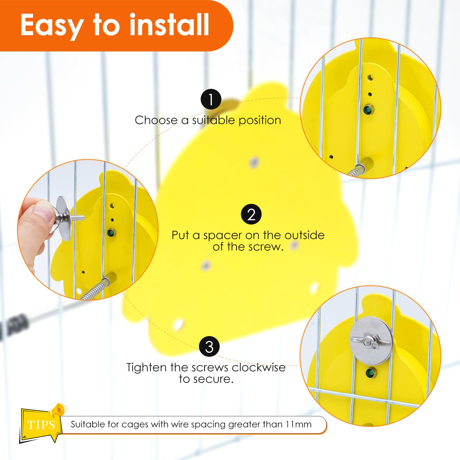 NAOEDEAH bird heater setup creates a warm environment for cozy snuggles.