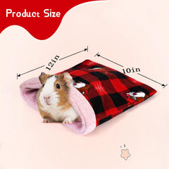 NAPLORD fleece snuggle sack outer fabric ideal for cage naps and lap time.