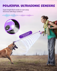 Nasebila dog bark deterrent outdoor mode helps deter outdoor barking without shocks.