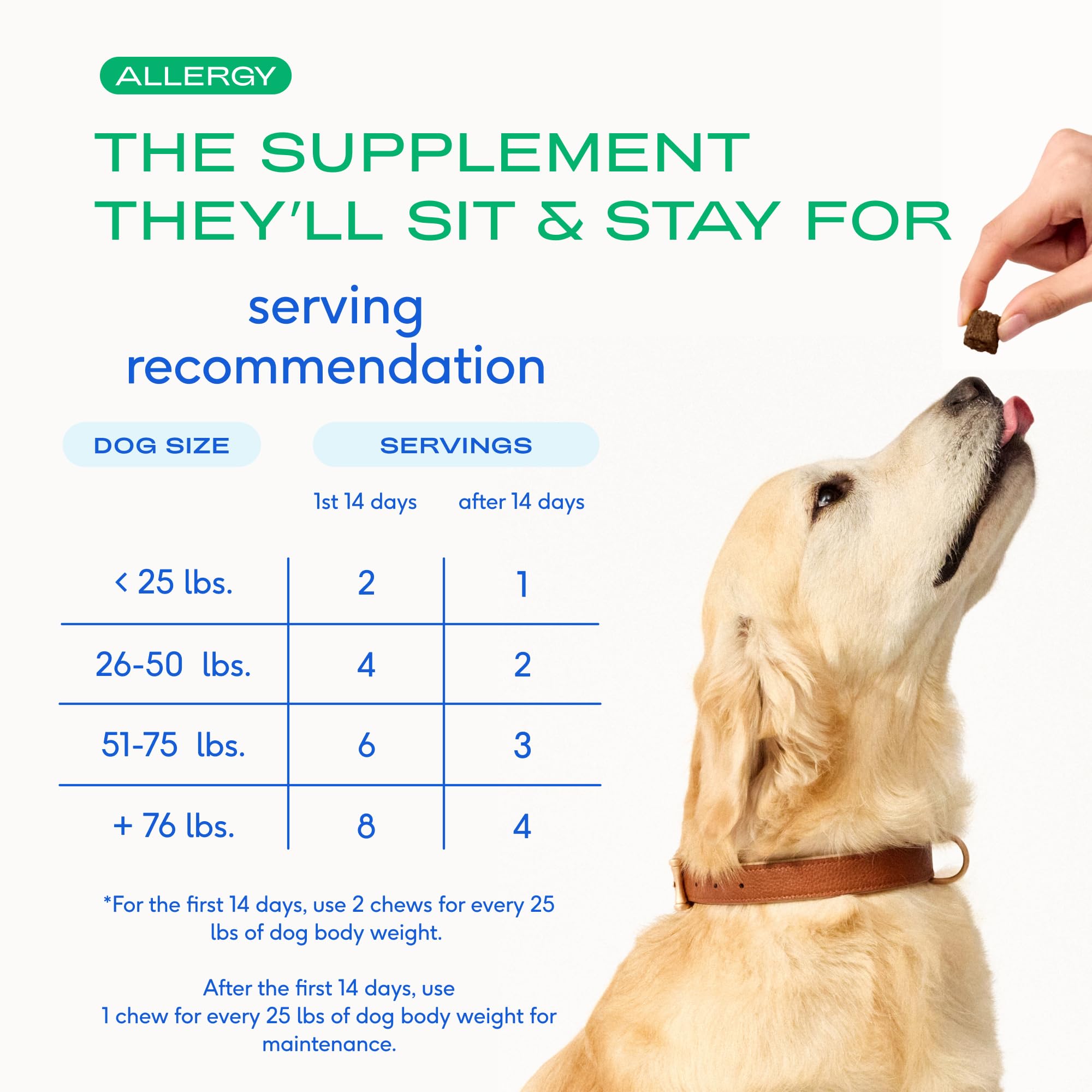 Native Pet Allergy Chews show real chicken flavor with no artificial additives.