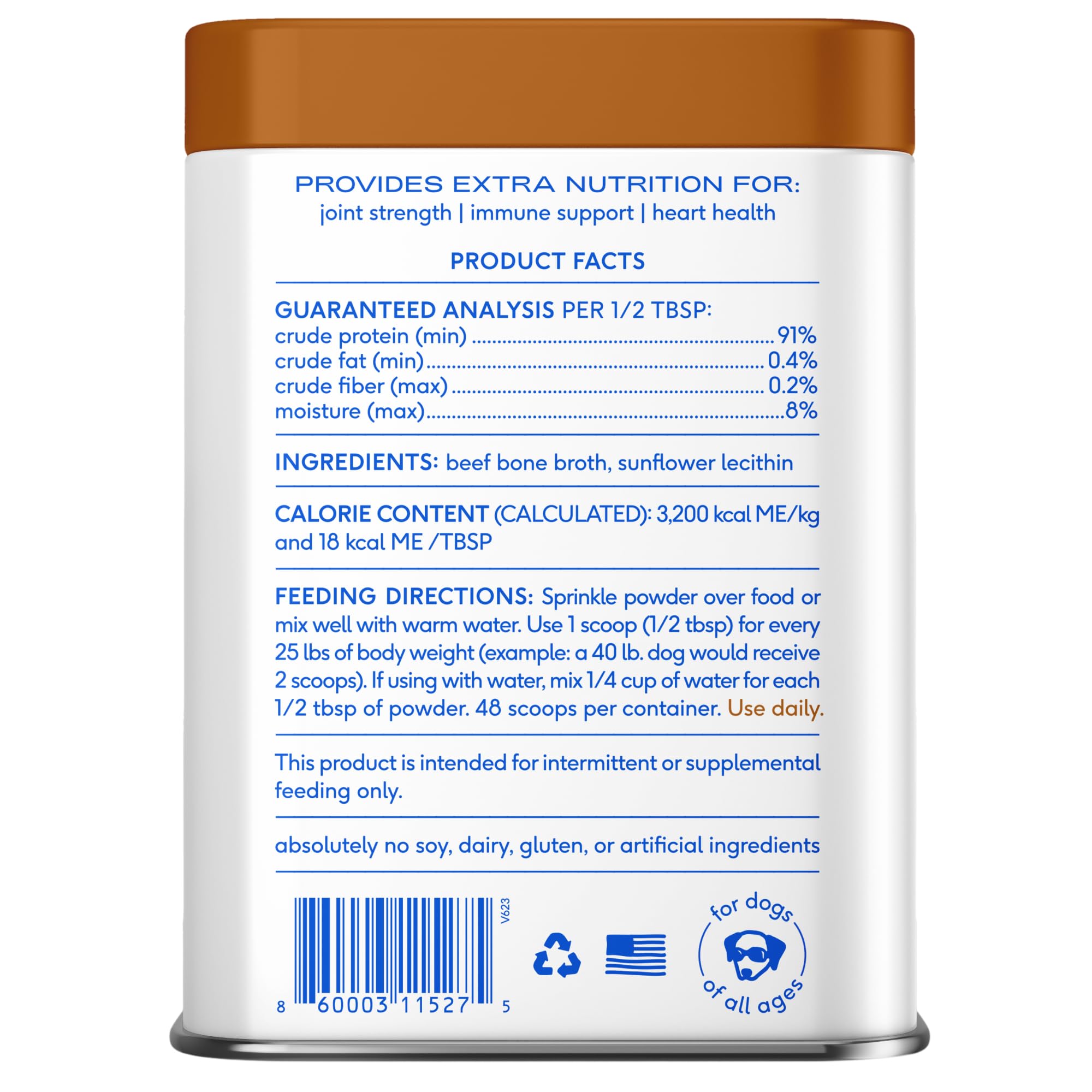 Native Pet bone broth in action as dogs enjoy meals