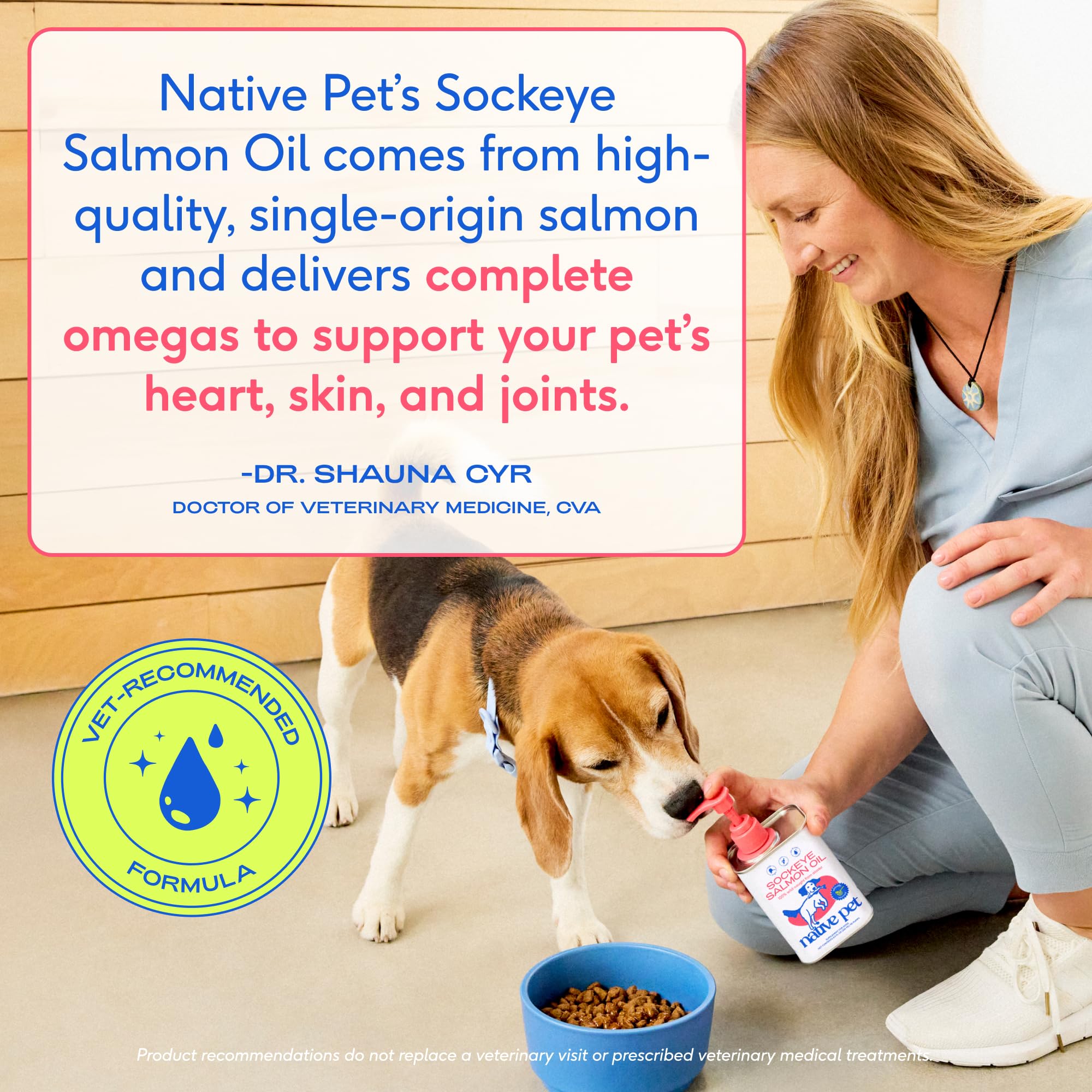 Native Pet joint mobility focus emphasizes omega-3 benefits for joints.