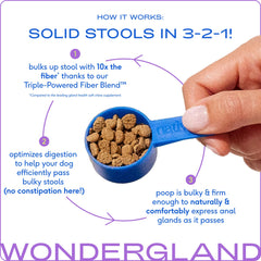 Native Pet WonderGland pellets on kibble highlighting simple daily use