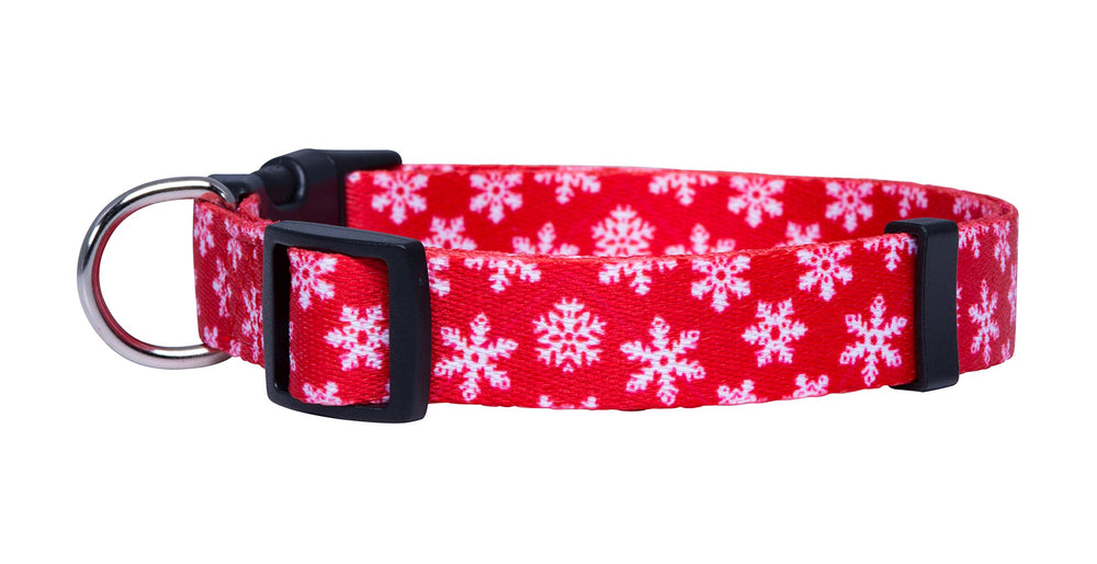 Native Pup Christmas dog collar reindeer design for cheerful holiday photos