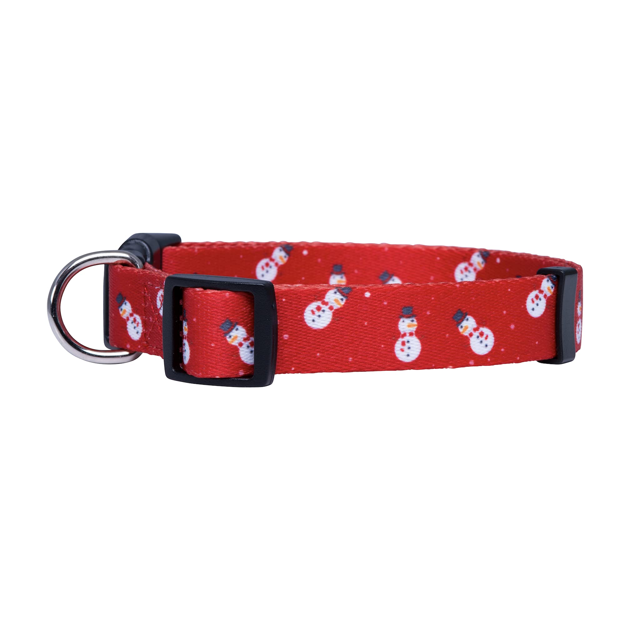 Native Pup Christmas dog collar Santa pattern ideal for holiday photos