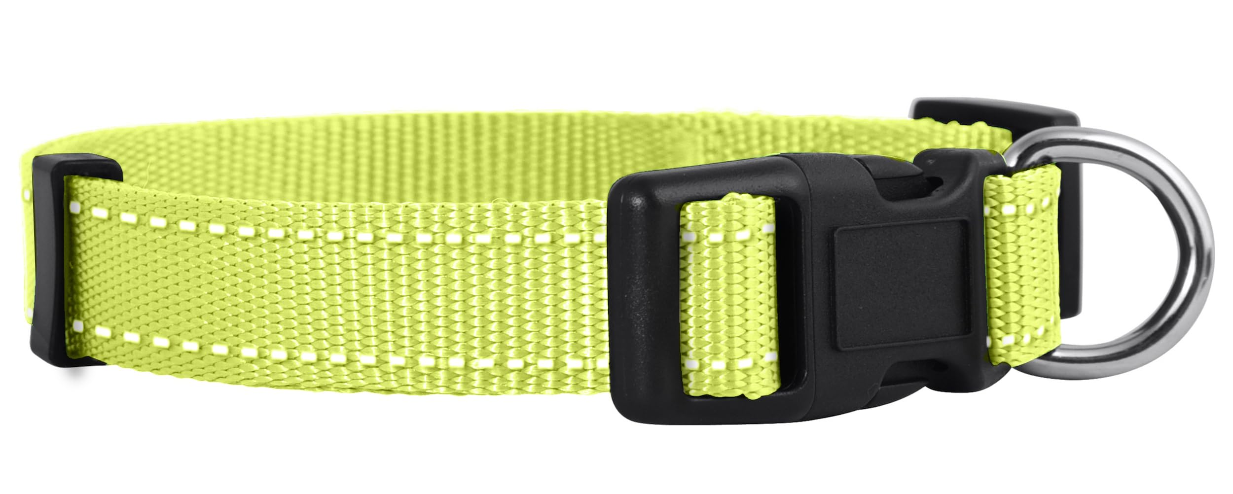 Native Pup reflective collar neon glow for safer night walks
