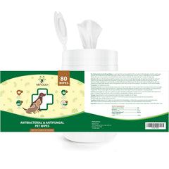 Natouch antifungal wipes texture – thick, durable sheets for easy application.