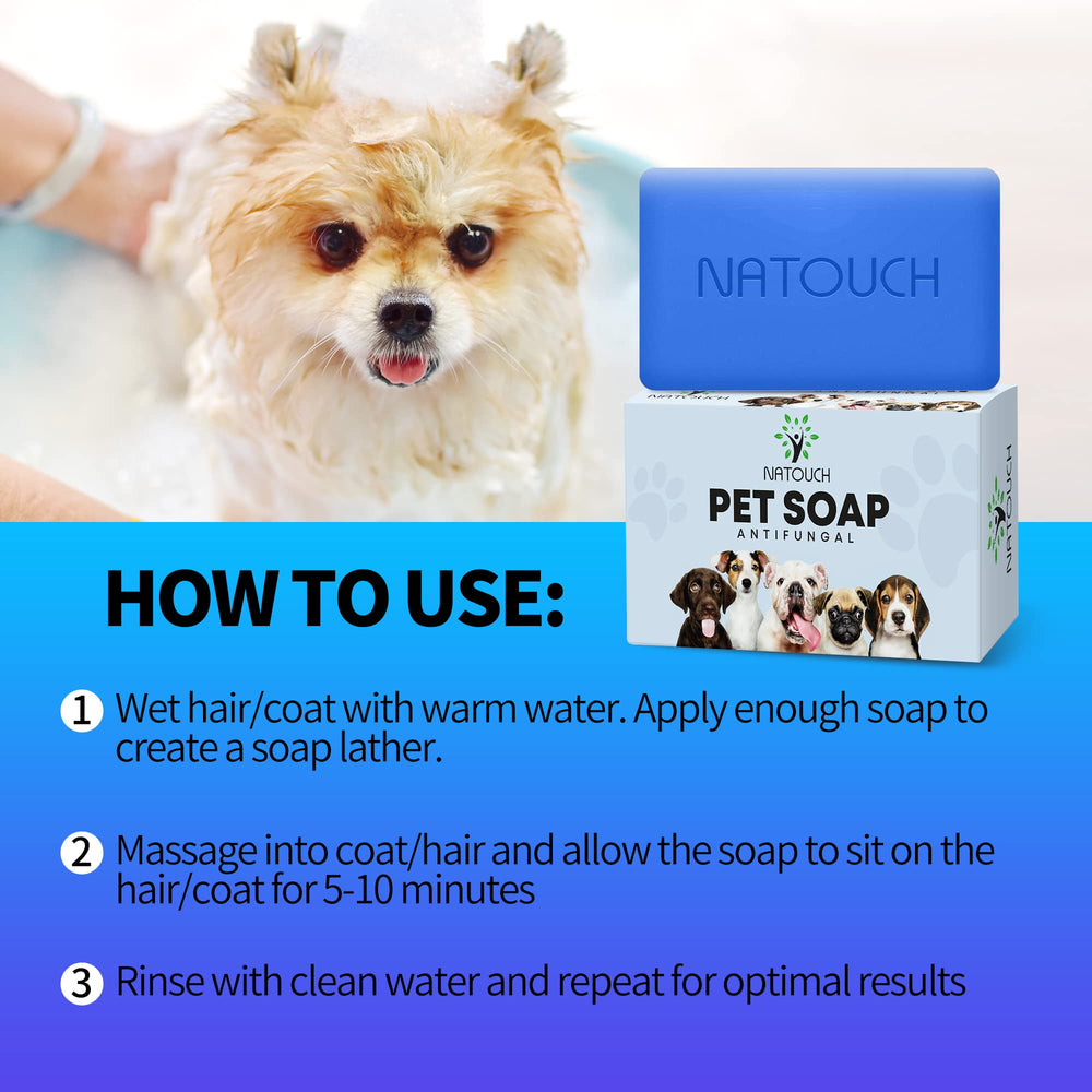 Natouch packaging and natural ingredients label on product box