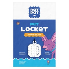 NATPAT Holistic Pet Care Locket closeup shows secure oil release for calm moments