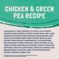 Natural Balance cat food single protein chicken label emphasizes simple ingredients