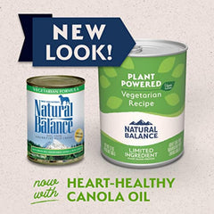 Natural Balance dog food skin and coat support — ingredients help healthy shine.
