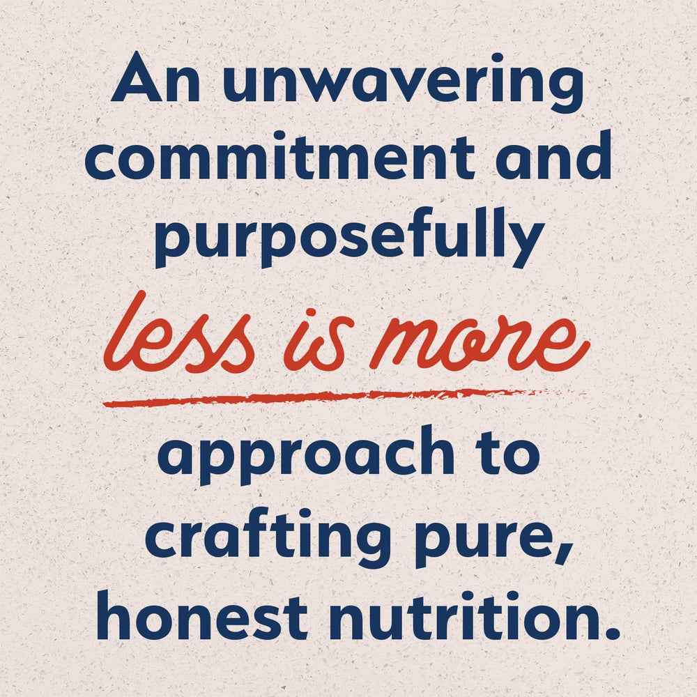 Natural Balance improved-formula duck source closeup communicates trusted protein source.