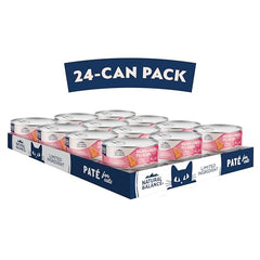 Natural Balance limited-ingredient-salmon cat food ingredient list highlights single protein source.