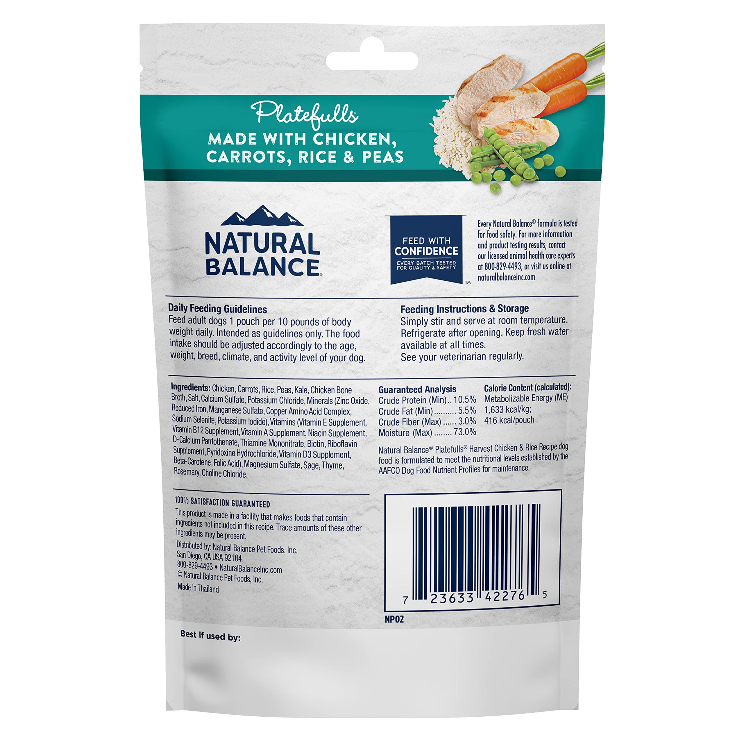 Natural Balance Platefulls Homestyle bone broth simmer for richer moisture and flavor.