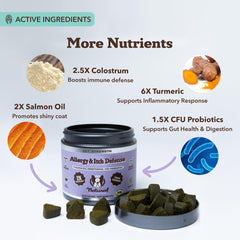 Natural Dog Company product bag showcases NASC seal and USA-made label