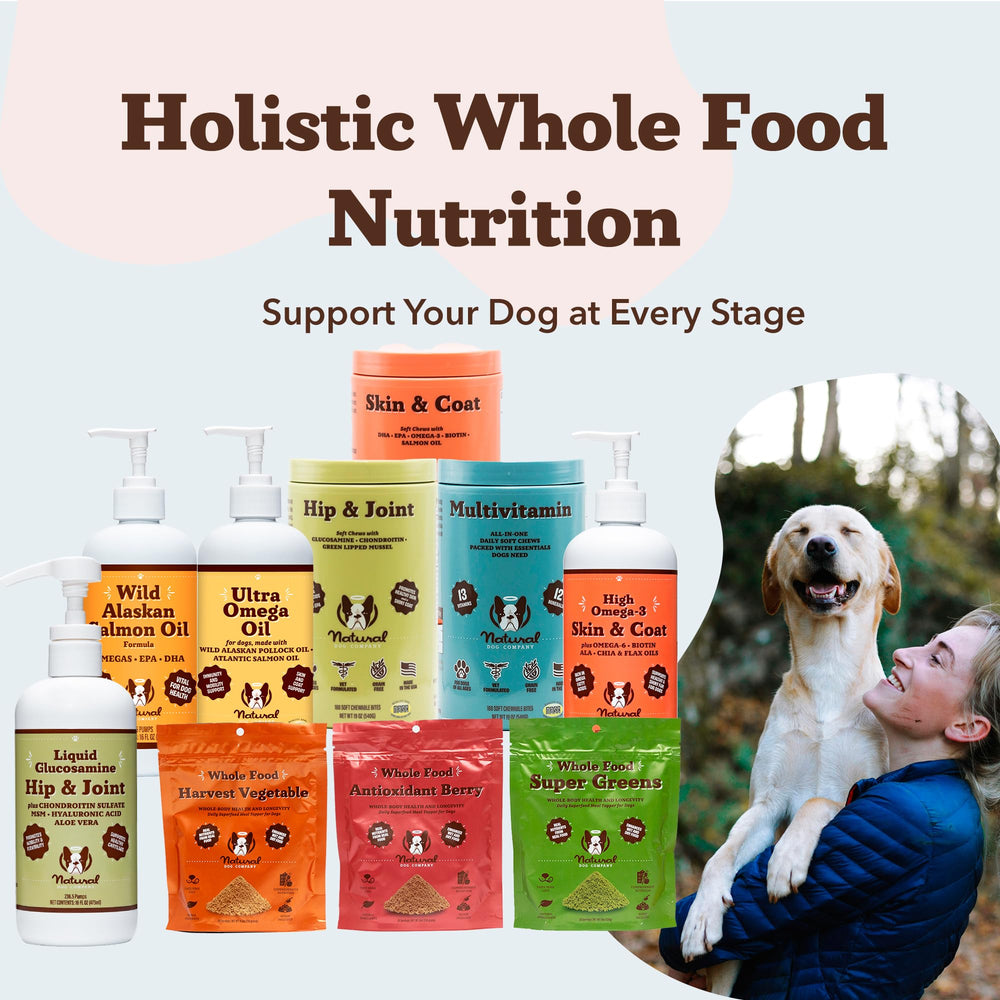 Natural Dog Company product with safety testing seal represents trusted quality.
