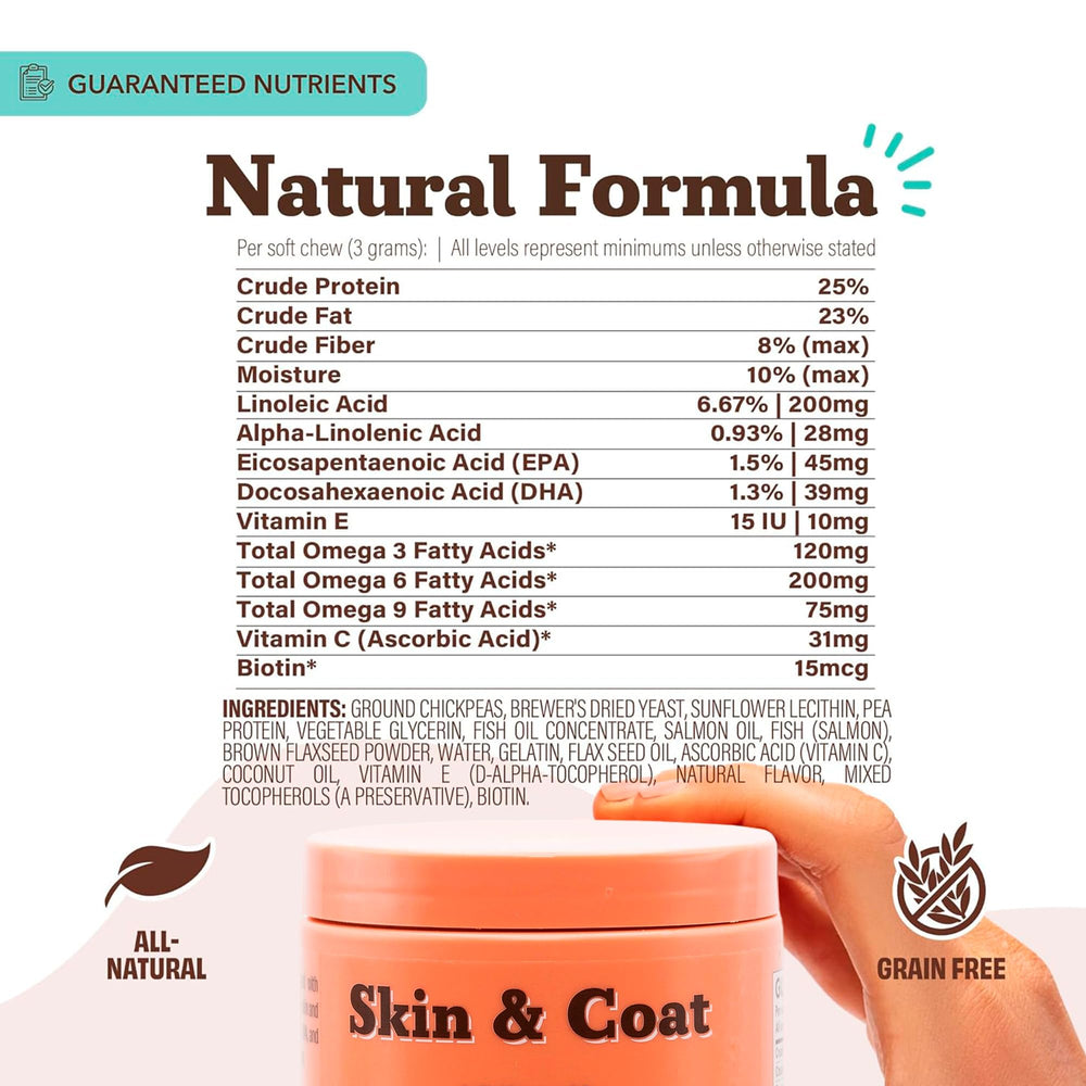 Natural Dog Company NASC-certified logo signals trusted quality and safety