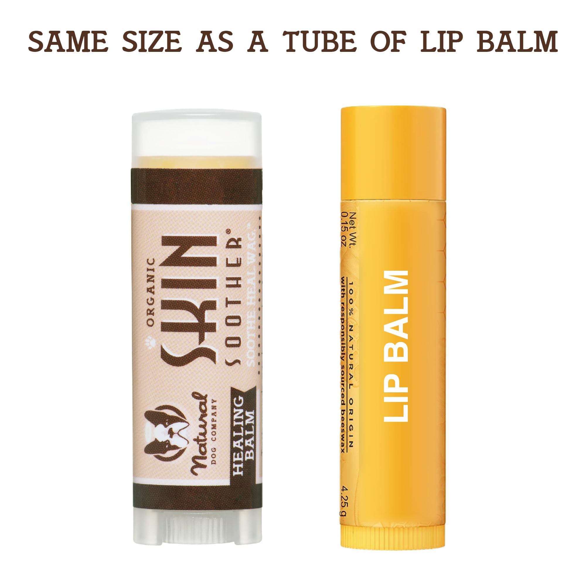 Paw Soother Balm application by Natural Dog Company after walks for cracked paws