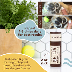 Natural Dog Company Powerhouse travel sticks closeup for quick relief on walks