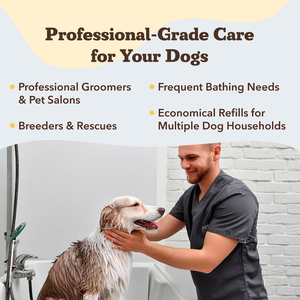 Natural Dog Company formula creates a rich lather while cleansing