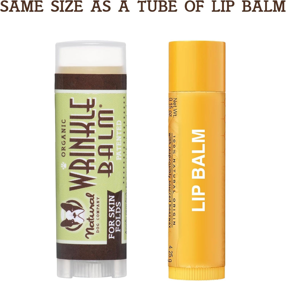 Natural Dog Company eco-friendly packaging for wrinkle care product