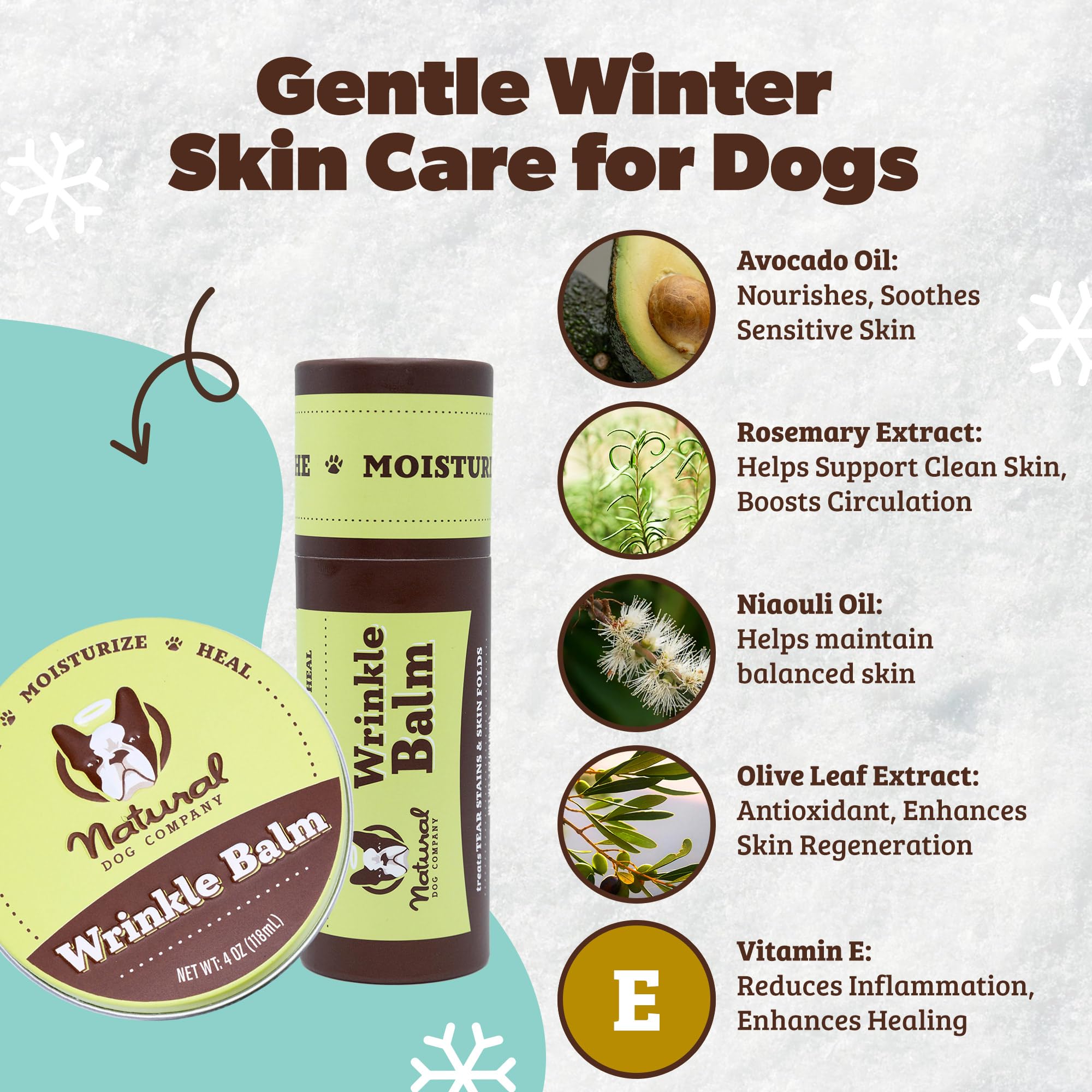 Natural Dog Company wrinkle balm production in USA factory for quality