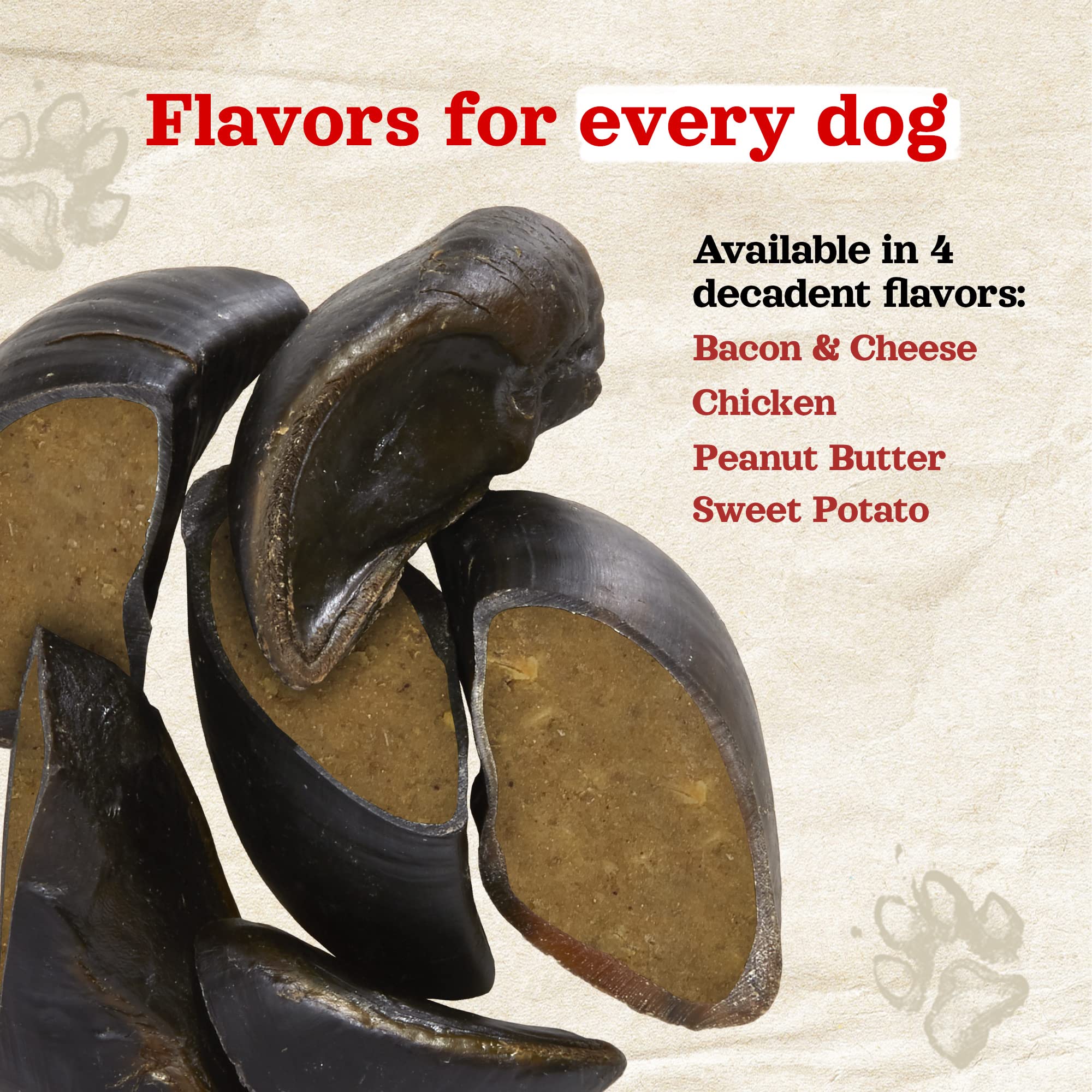 Natural Farm 4-pack packaging for multiple dogs or rotations.
