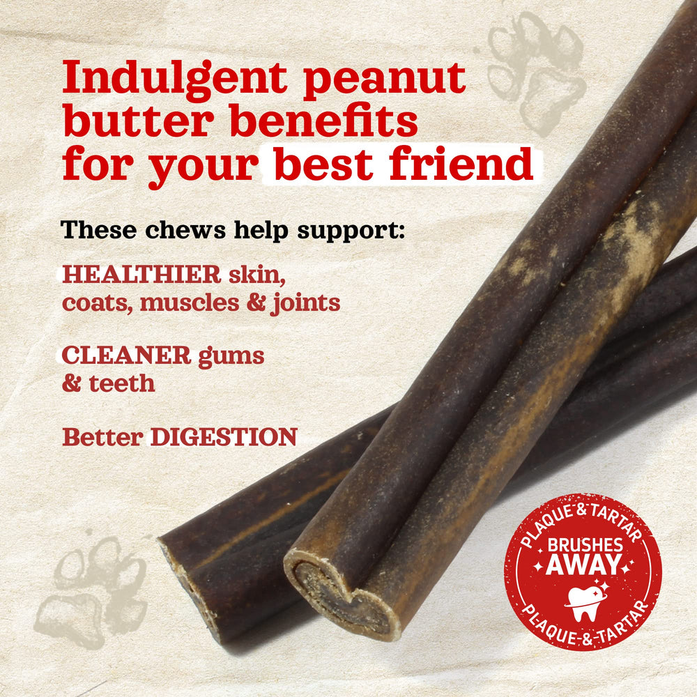 Natural Farm Collagen Sticks dental benefits closeup, helps reduce plaque and promote fresher breath.