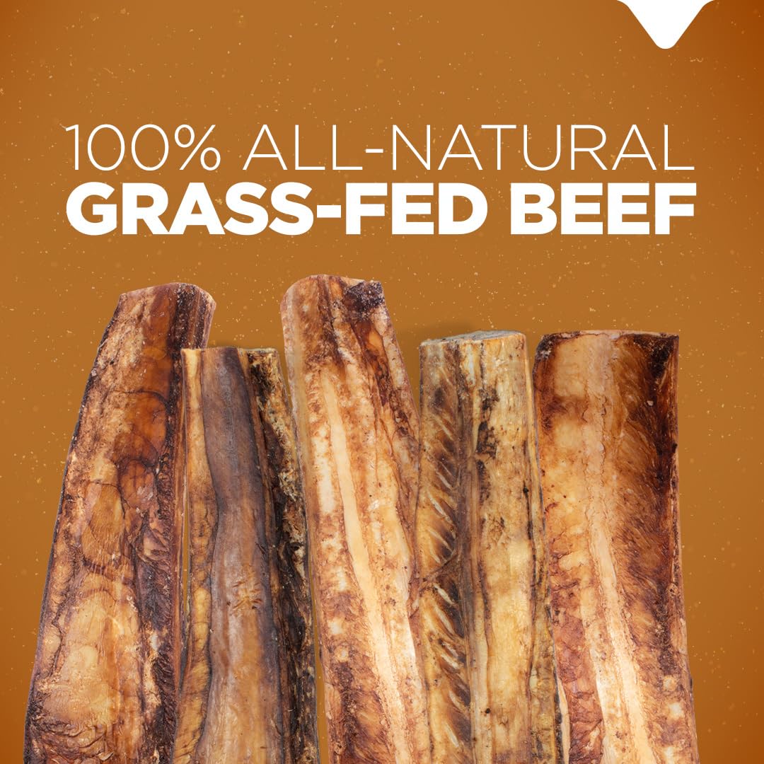 Natural Farm farm-raised cattle: ethical sourcing for a sturdy, satisfying dog chew.