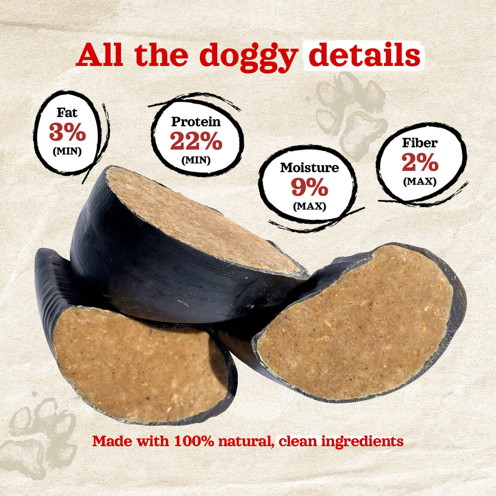 Natural Farm long-lasting chew providing hours of dog entertainment.