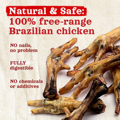 Natural Farm Nail-Free dog chewing — fully digestible treat.