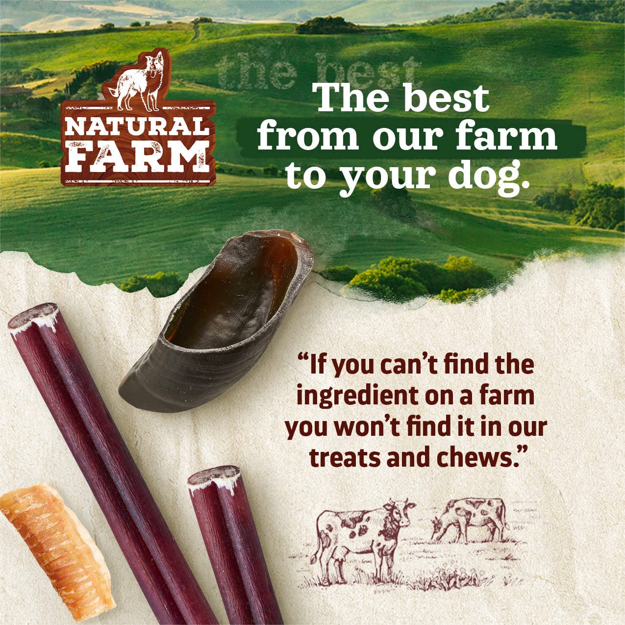 Natural Farm Nail-Free chicken feet air-dried — preserves flavor and nutrition.