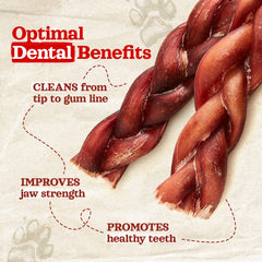 Natural Farm odor-free grain-free bully sticks offer dog-friendly, easy-to-digest chewing