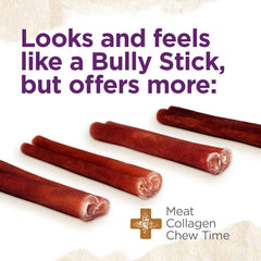 Natural Farm Odor-Free Collagen Chews shown as real bully-stick alternative