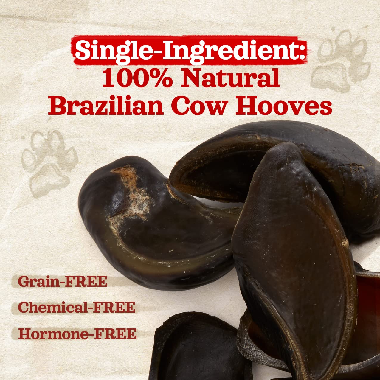Natural Farm odor-free dog chews for mess-free homes and trips.