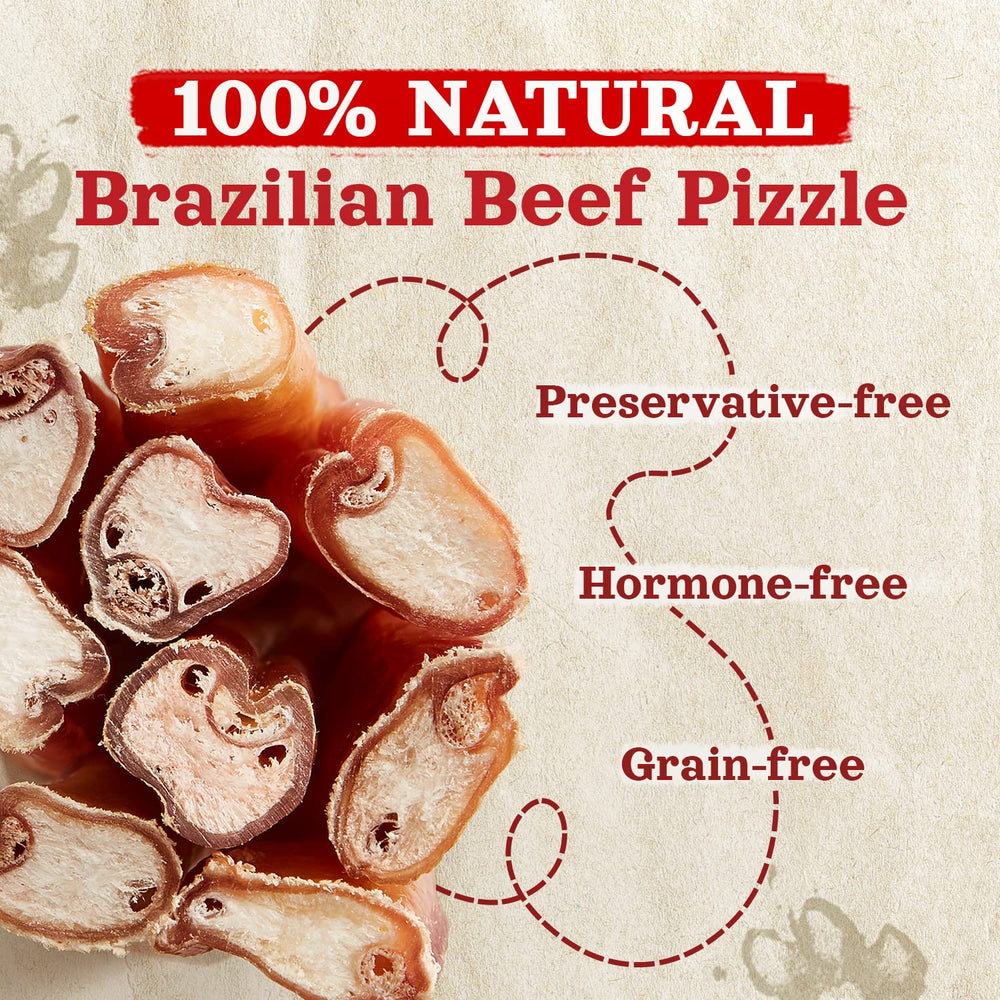 Natural Farm Odor Free Jumbo Bully Sticks 12in long-lasting-chew
