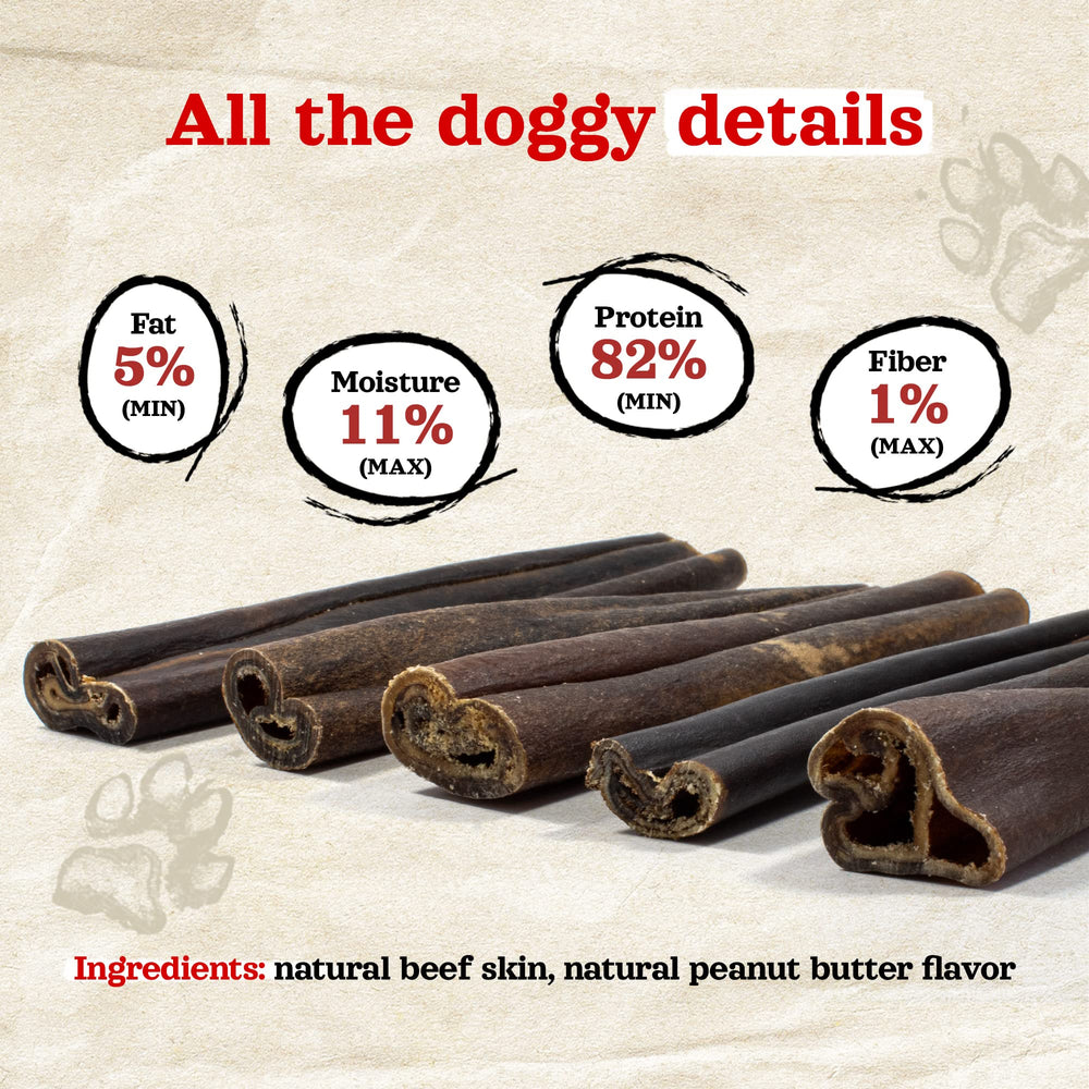 Natural Farm Free-Range Beef-Skin ingredients label closeup, free of hormones and GMOs.