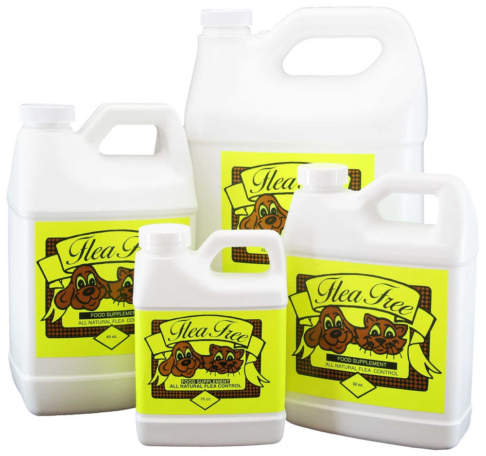 Natural Pet Products Flea-Free dosage instructions for gentle daily use